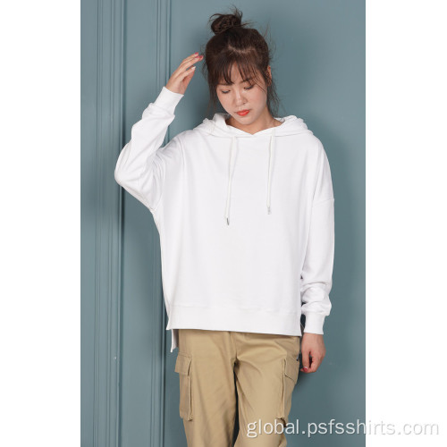 Loose Hoodies Loose Hoodies with Solid Color Manufactory